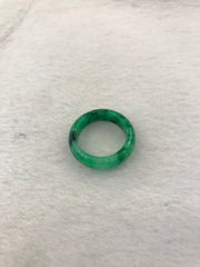 Green Jade Hololith Ring (RI377)