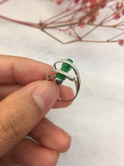 Green Jade Ring - Cylindrical (RI130)