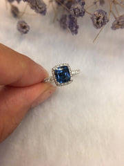 Natural Blue Spinel Ring (GE101)