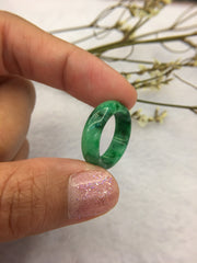 Green Abacus Jade Ring (RI151)