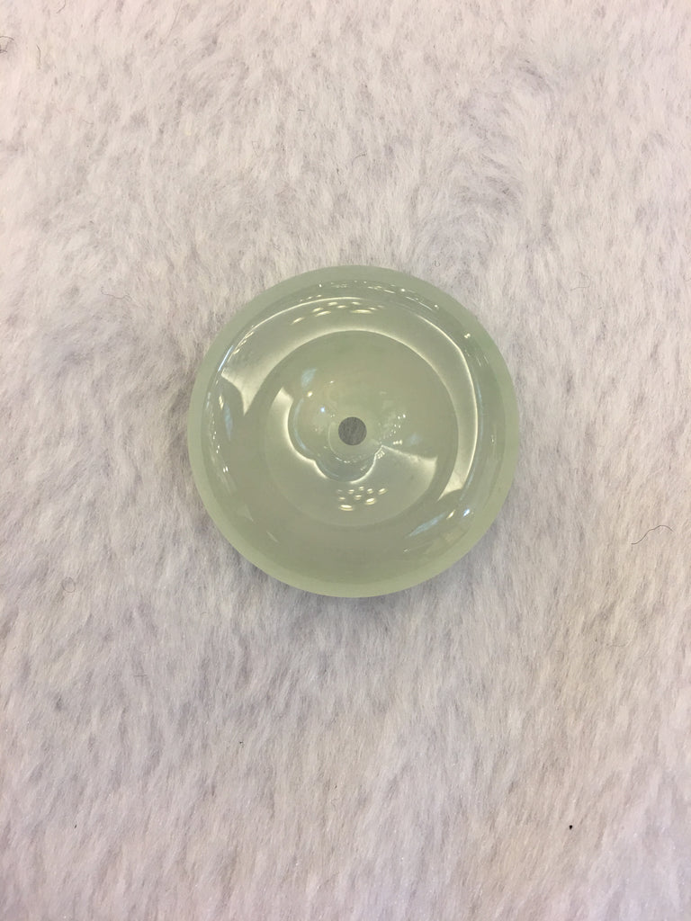 Icy Green Pendant - Safety Coin (PE202)