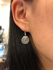 Icy Earrings - Safety Coin (EA237)