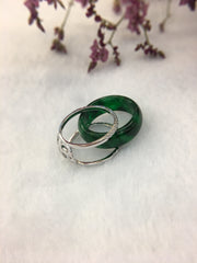 Dark Green Jade Ring (RI201)