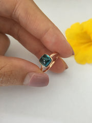 Natural Blue Tourmaline Ring (GE109)
