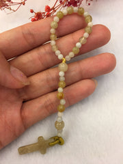 Delivery fee for Yellow & White Jade - Rosary (OT006)
