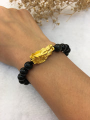 24k Pure Gold Dragon Bracelet (BR078)