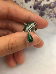 Green Jade Pendant - Ruyi (PE307)