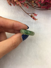 Green Jade Hololith Ring (RI331)