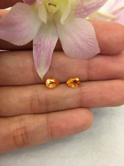 Mandarin Garnet Earrings (GE073)