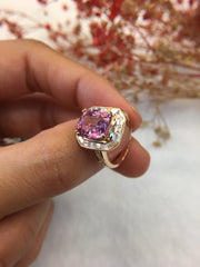 Natural Pink Spinel Ring (GE046)