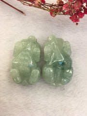 Icy Green Jade Displays - Pigs (DI006)
