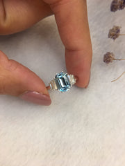 Aquamarine Ring (GE118)