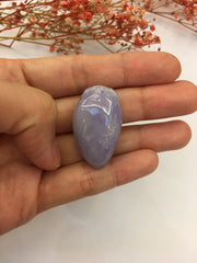 Lavender Jade Pendant - Peach (PE224)
