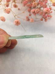 Icy Green Jade Pendant - Ruyi (PE302)