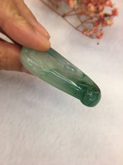 Icy Green Jade Pendant - Guanyin (PE006)