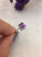 Natural Purple Sapphire Ring (Unheated)(GE116)