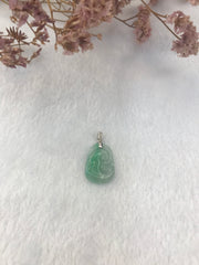 Icy Green Jade Pendant - Ruyi (PE401)