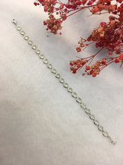 Glassy Variety Jade Bracelet - Cabochons (BR040)