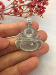Glassy Variety Pendant - Laughing Buddha (PE253)