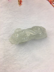 Icy Green Jade Pendant - Pixiu (PE151)