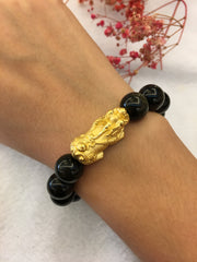 24k Pure Gold Pixiu Bracelet (BR173)
