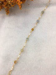Three Colours Jade Bracelet (BR224)