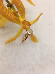 Glassy Variety Jade Ring - Cabochon (RI023)