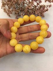 Natural Amber Bracelet - Beads (BR157)