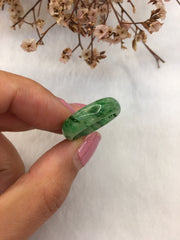 Green Jade Hololith Ring (RI328)