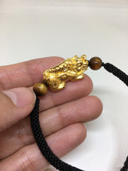 Pure Gold Pixiu & Fish Bracelet (BR110)