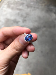 Blue Sapphire Ring (GE001)