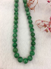 Green Jade Beads Necklace (NE009)