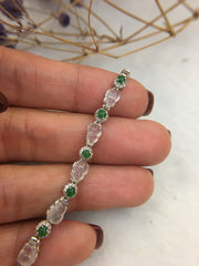 Glassy Variety Jade Bracelet - Hulu (BR107)