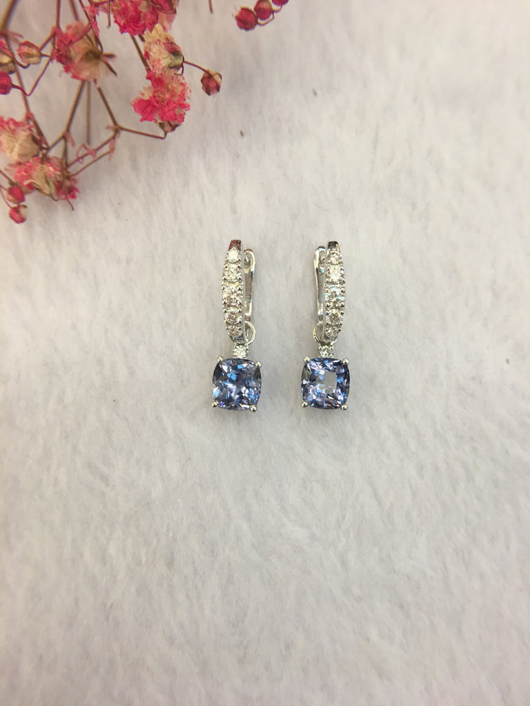 Blue Spinel Earrings (GE023)
