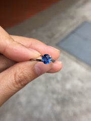 Natural Blue Sapphire (Unheated) (GE051)