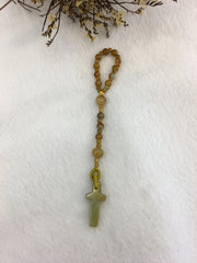 Yellow Jade - Rosary (OT004)