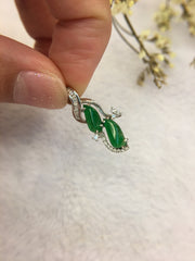 Green Jade Pendant - Irregular (PE241)