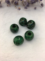 Dark Green Jade Barrels (PE303)
