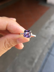 Natural Purple Spinel Ring (GE048)
