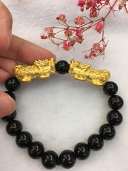 24k Pure Gold Pixiu Bracelet (BR175)