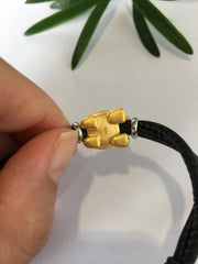 24k Pure Gold Dragon Tortoise Bracelet (BR137)