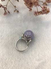 Lavender Jade Ball Ring (RI356)