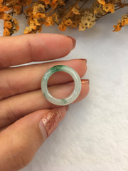Green Jade Hololith Ring (RI271)