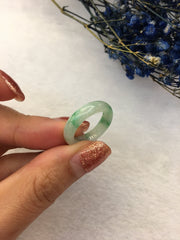 Light Green Jade Hololith Ring (RI309)