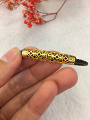 Pure Gold Barrel Bracelet (BR128)