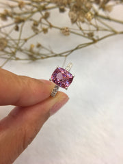 Natural Pink Spinel Ring (GE038)