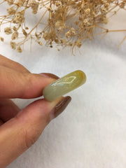 Yellow Hololith Jade Ring (RI269)