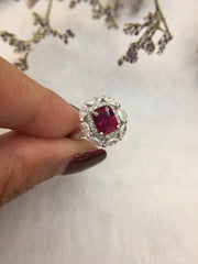 Natural Ruby Ring (Unheated)(GE103)