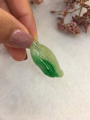 Green Jade Pendant - Sweet Corn (PE106)
