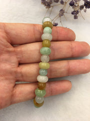 Multi-colours Jade Bracelet (BR197)